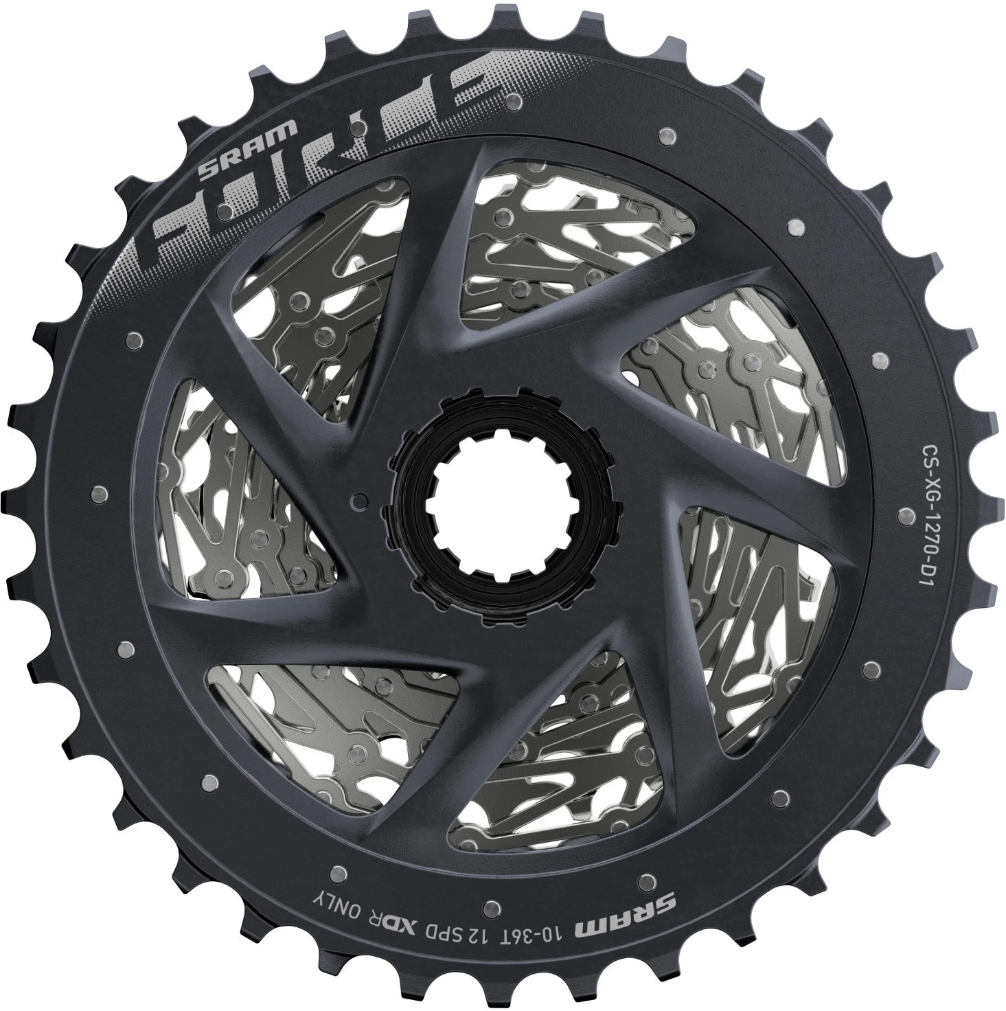 SRAM XG-1270 Kassette 12-fach 10-36 Zähne – Bild 2